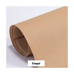 ZG STORE - Parche Adhesivo Cuero Impermeable 30x20 Caqui Sofás Reparación