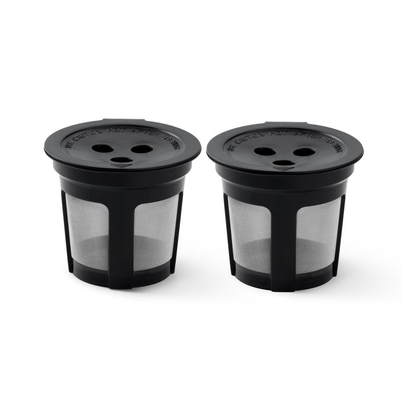 VATYERTY - 2 tazas K reutilizables para cafeteras Keurig