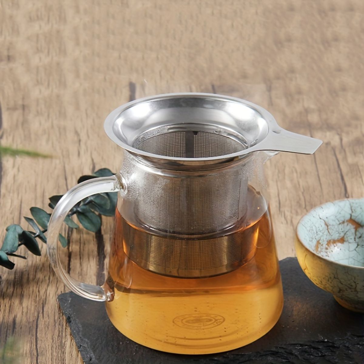 VATYERTY - 1 pieza infusor de té de malla de acero inoxidable