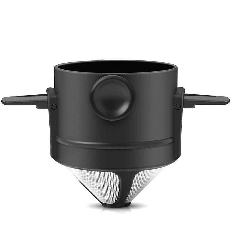 VATYERTY - Filtro de café manual plegable de malla 500
