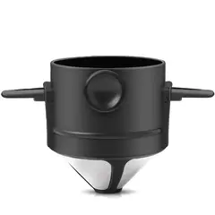 VATYERTY - Filtro de café manual plegable de malla 500