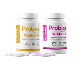 BIOSAMER - Probiótico 25 Billones Digestivo + Woman