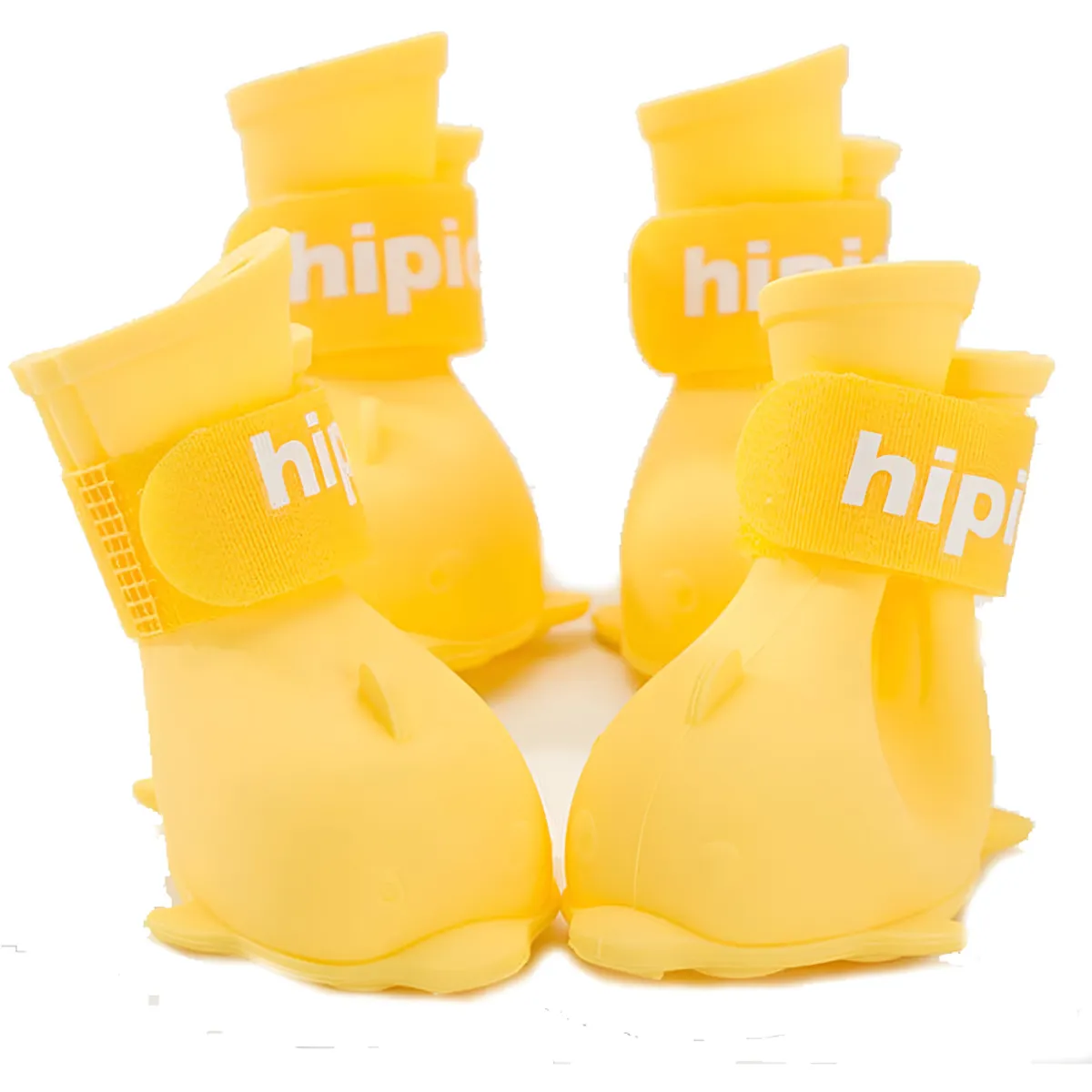 CRUSEC - Zapatos Para Perros De Material Impermeable De Silicona L