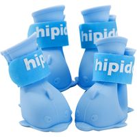 Zapatos Para Perros De Material Impermeable De Silicona L