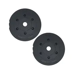 GENERICO - 2 Disco Para Barra 2 Kg pvc Preolimpico