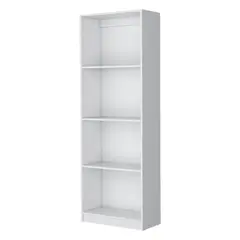 FMFURNITURE - Estante Blanco 180.6x62.8x29.9 cm