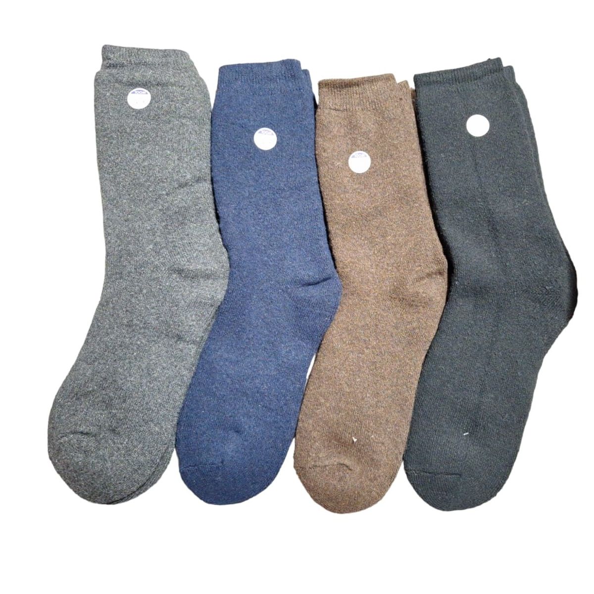 GARSIL - x6 Calcetin De Vestir Para Hombre Termico - Fibra Natura De Lana