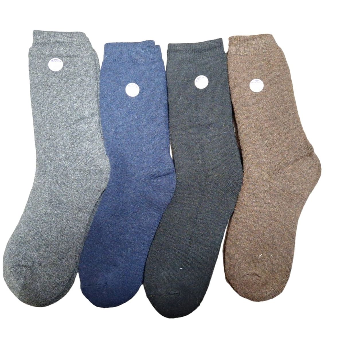 GARSIL - x6 Calcetin De Vestir Para Hombre Termico - Fibra Natura De Lana