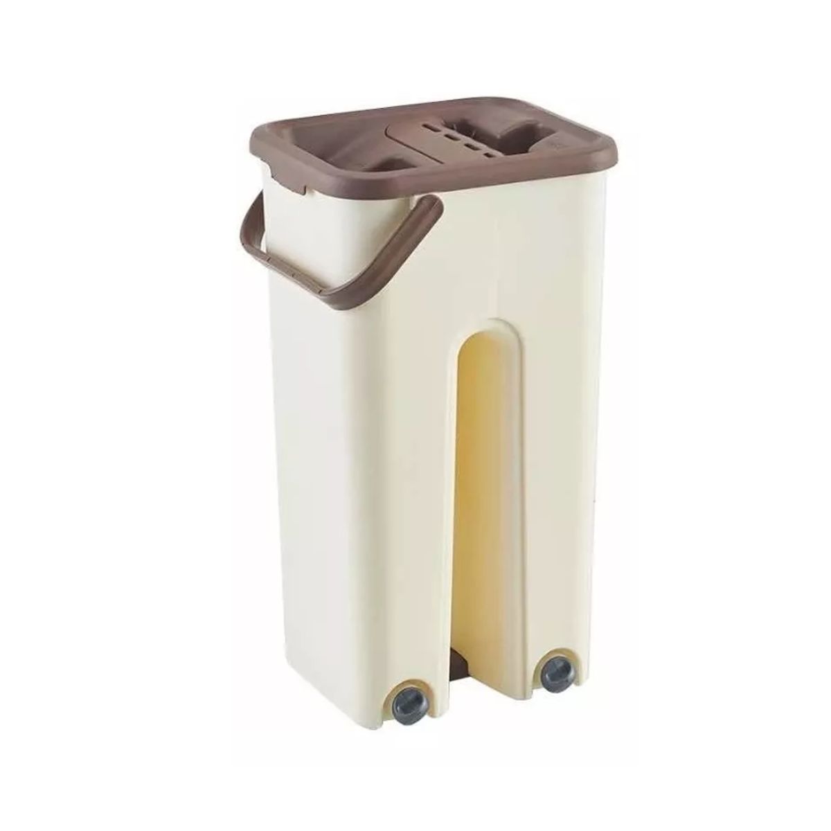 GENERICO - Trapeador Telescópico Giratorio 360° Con Balde Más Repuesto