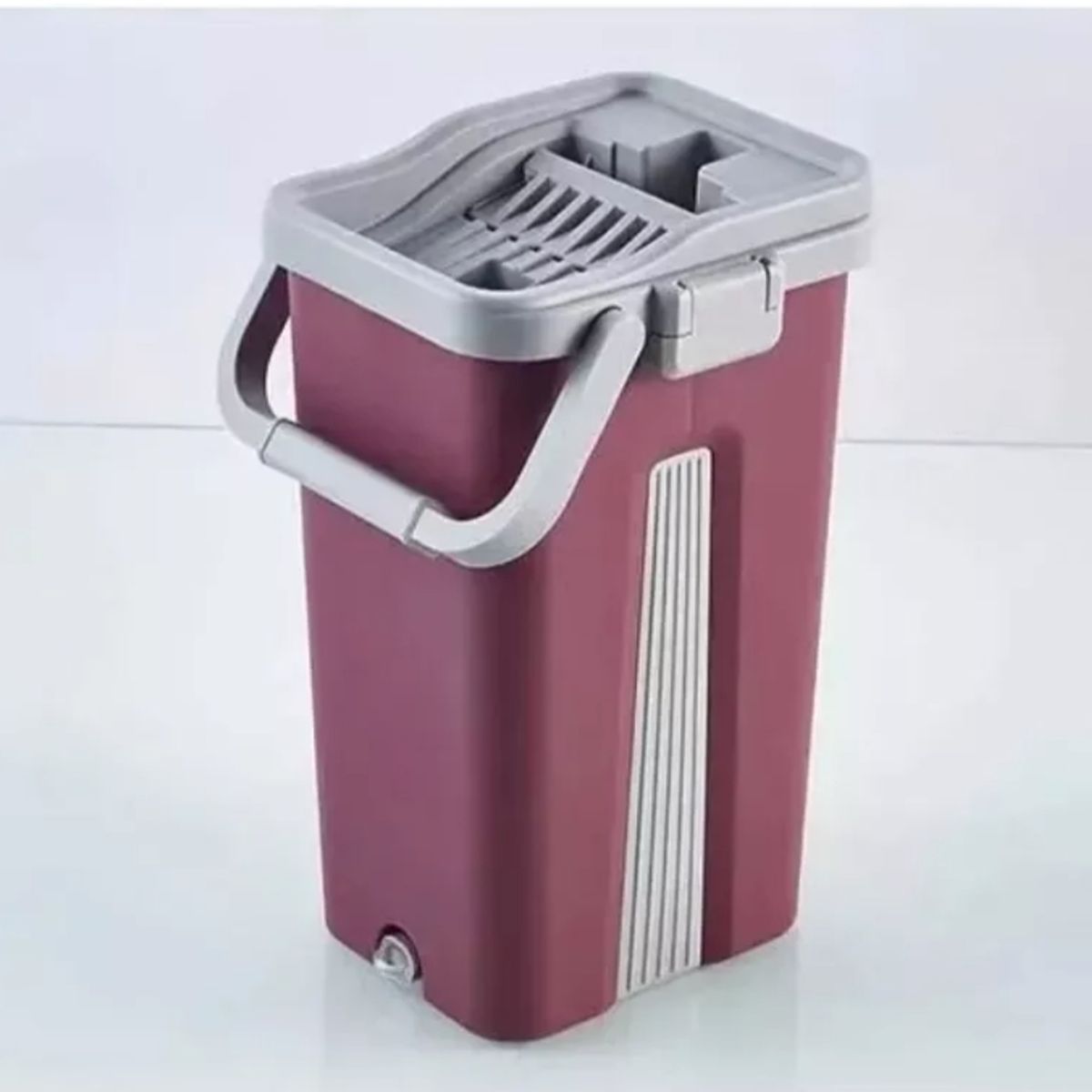 GENERICO - Trapeador Telescópico Giratorio 360° Con Balde Más Repuesto