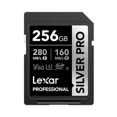 LEXAR - Tarjeta Professional SILVER PRO 256GB SDXC UHS-II Card