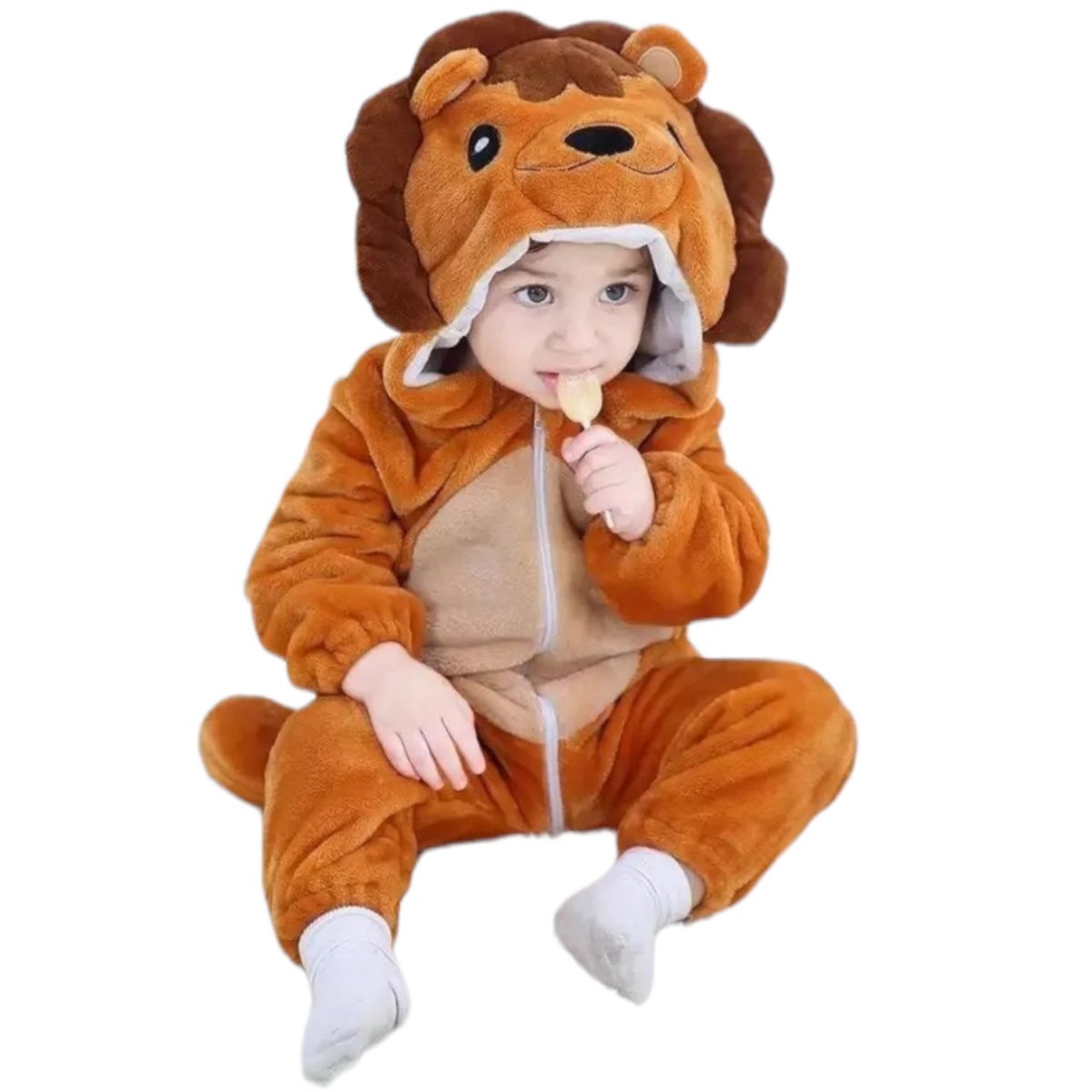 AGW - Pijama Enterito Polar Bebés Leon