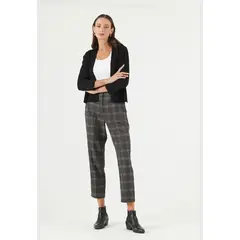 PRIVILEGE - Pantalon straight negro