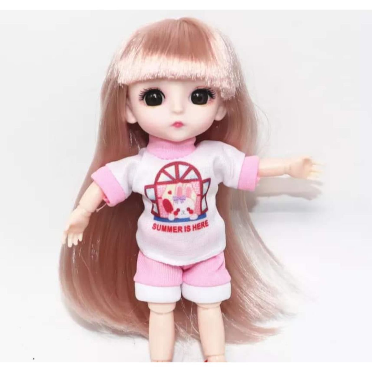 GENERICO - Mini muñeca linda 16cm de coleccion de miniaturas para niños