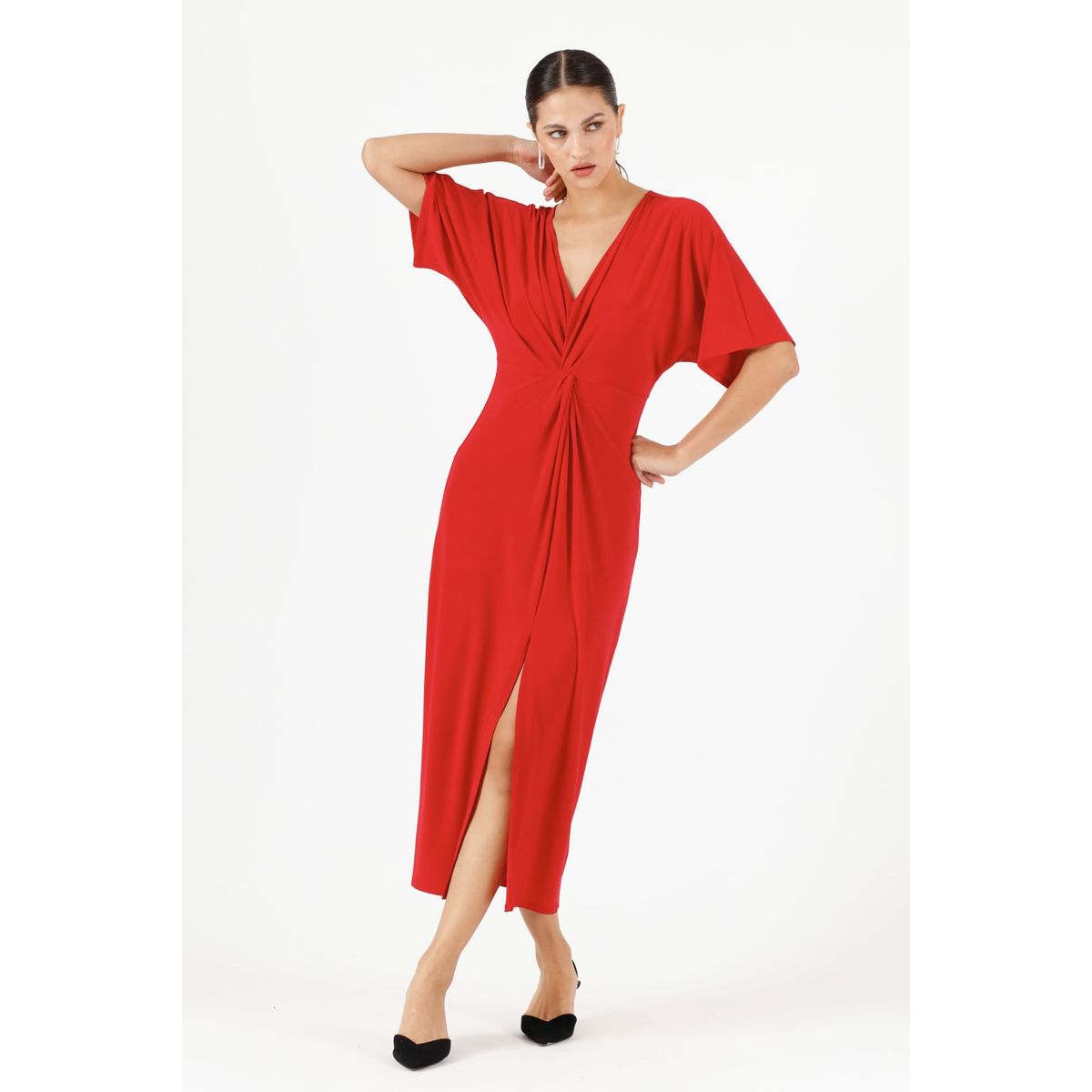 PRIVILEGE - Vestido rojo 317