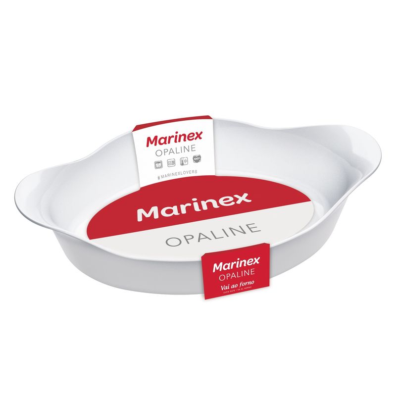 MARINEX - Asadera Opal Oval Grande 1,4 Litros MARINEX