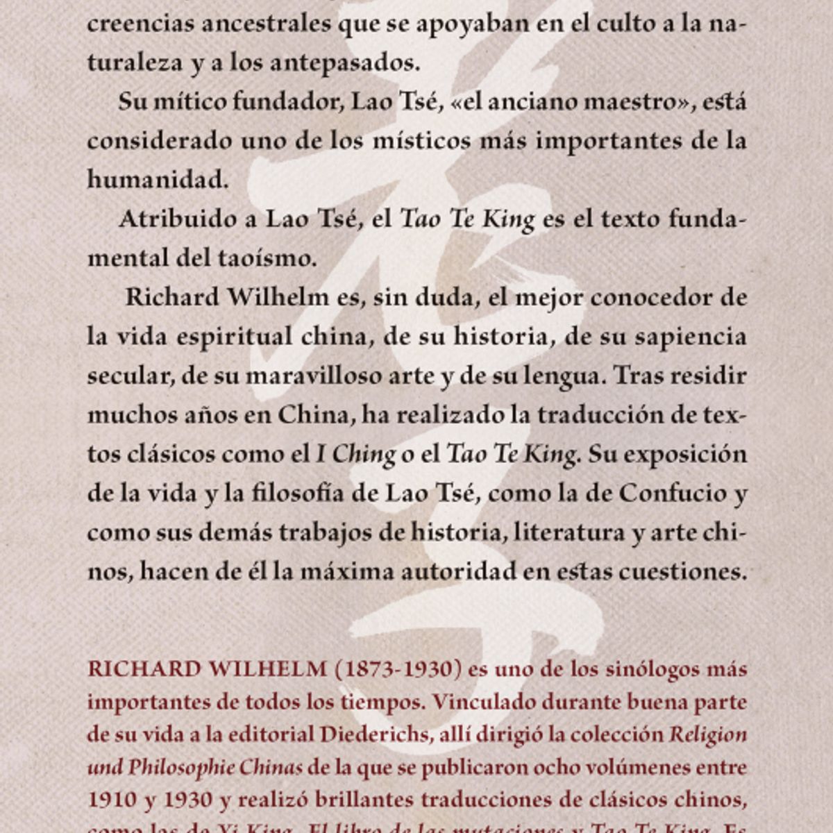 EDICIONES OBELISCO - Laotsé Y El Taoísmo