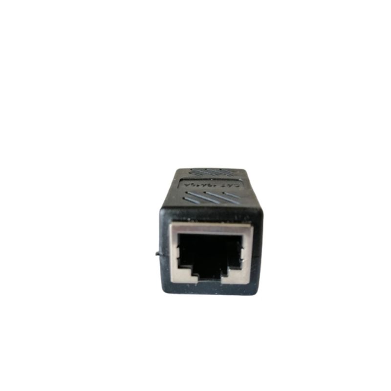 GENERICO - Conector Rj45 Hembra Hembra Adaptador de Conexión LAN