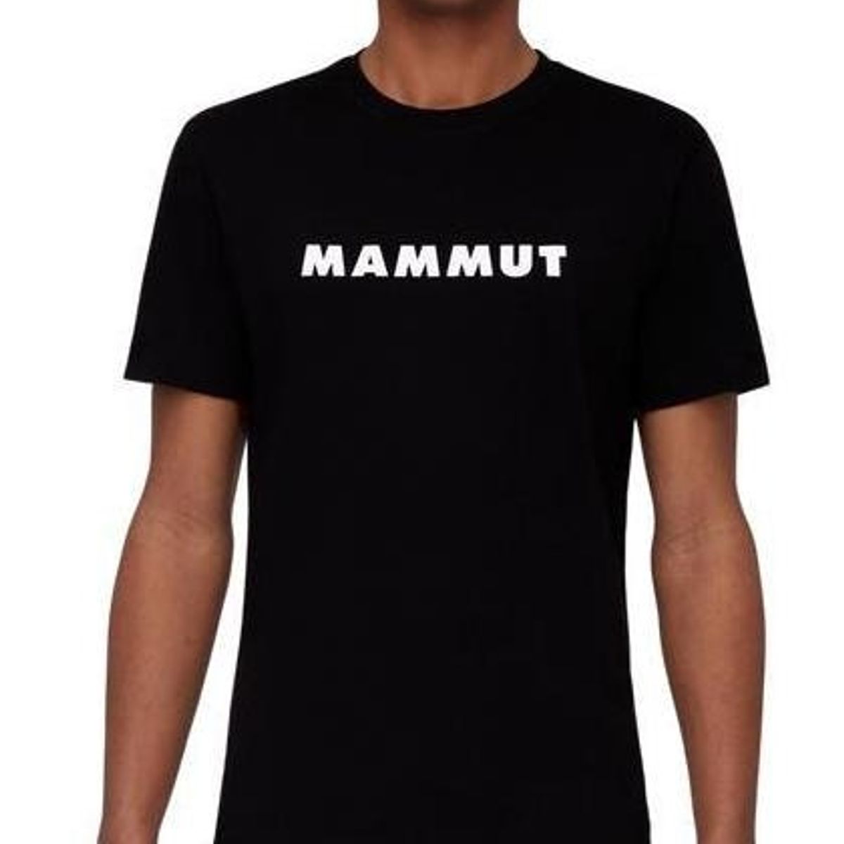 MAMMUT - Polera Core T-Shirt Logo Negro MAMMUT