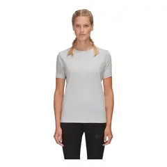 MAMMUT - Polera Core T-Shirt Logo Gris