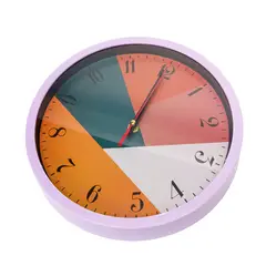 CHINITOWN - Reloj Moderno Lila con Negro