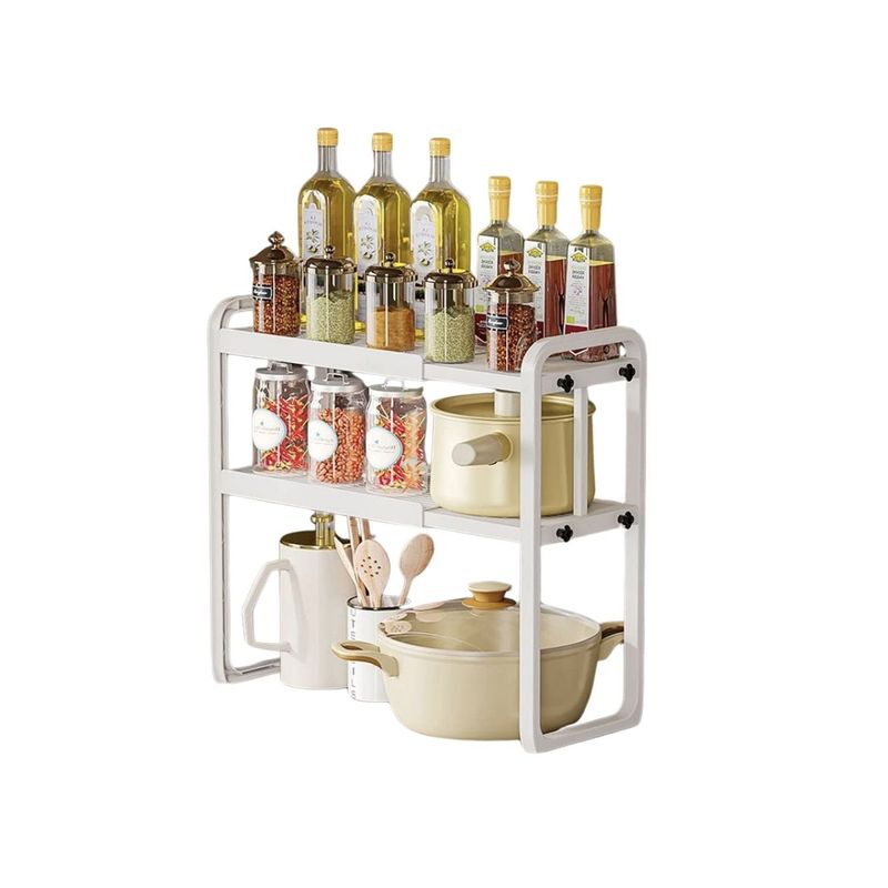 SANTU HOME & DECO - Estante Organizador Extensible Para Cocina 2 Niveles