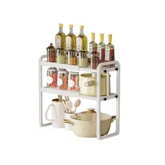 SANTU HOME & DECO - Estante Organizador Extensible Para Cocina 2 Niveles