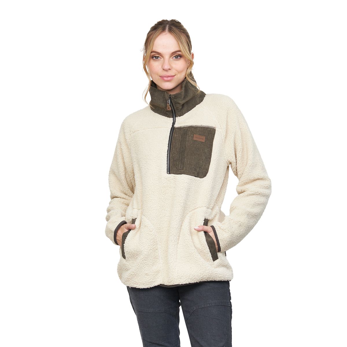 FALCONE - Polerón Sherpa Nomadic Mujer Falcone