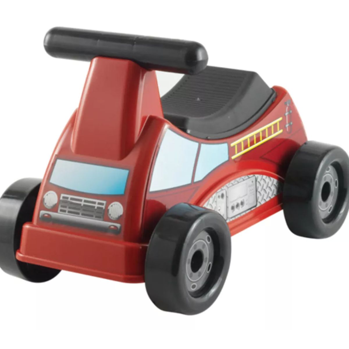 GENERICO - Correpasillo Carro De Bomberos 48x27x31 Cms American Plastic