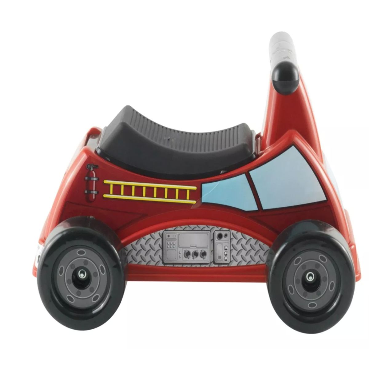 GENERICO - Correpasillo Carro De Bomberos 48x27x31 Cms American Plastic