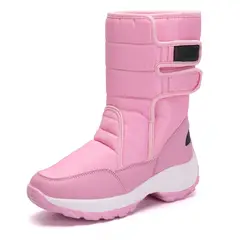 TIOZONEY - Botas Nieve y Lluvia Impermeables Forradas Por Dentro En Chiporro