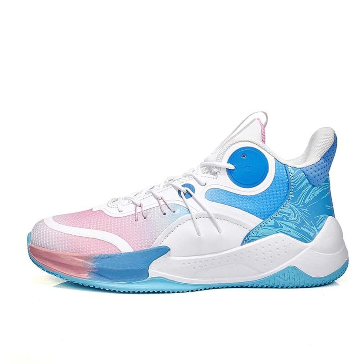 SHANDIAN - Zapatos de Básquetbol Hombre Rosa