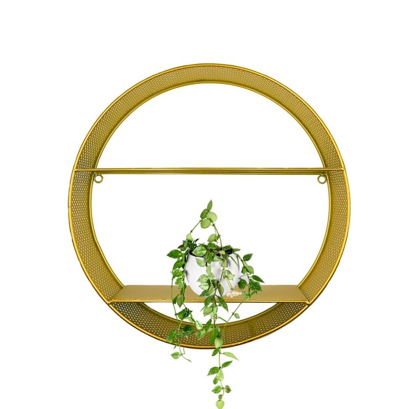 SANTU HOME & DECO - Estante Repisa Circular De 40 cm