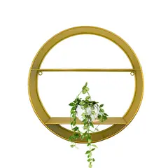 SANTU HOME & DECO - Estante Repisa Circular De 40 cm