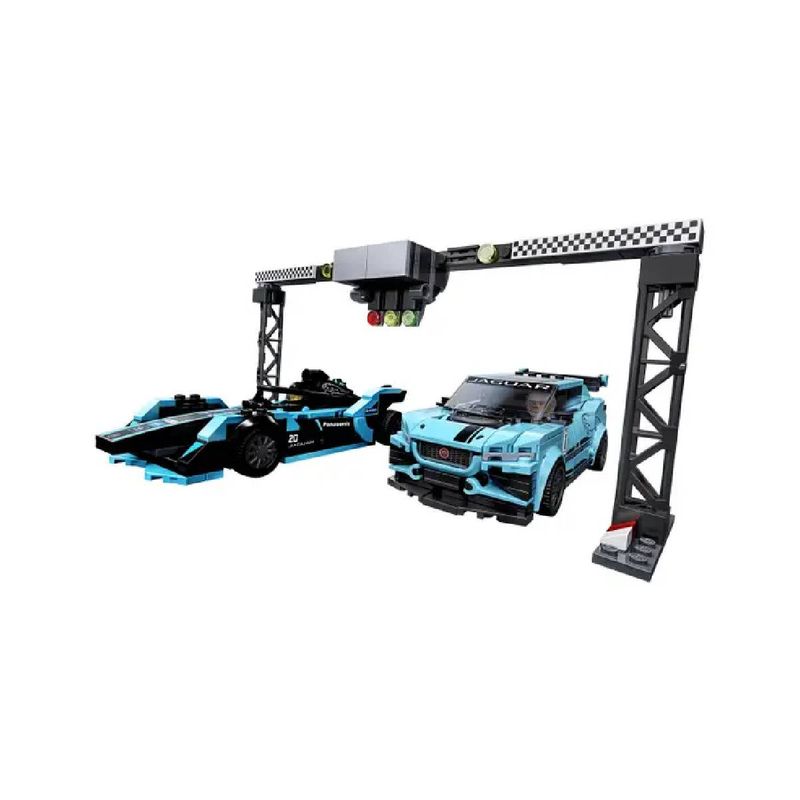 LEGO - LEGO Formula E Panasonic Jaguar Racing GEN2 car & Jaguar I-PACE eTROPHY 76898