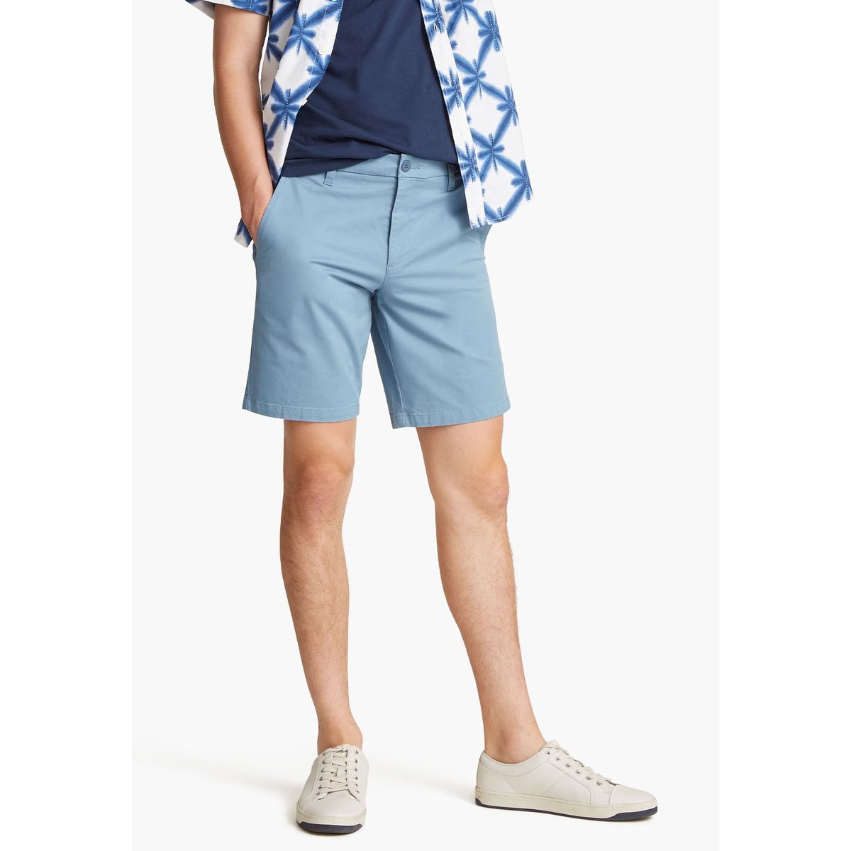 DOCKERS - Short Ultimate Solid Straight Fit Azul Claro Dockers