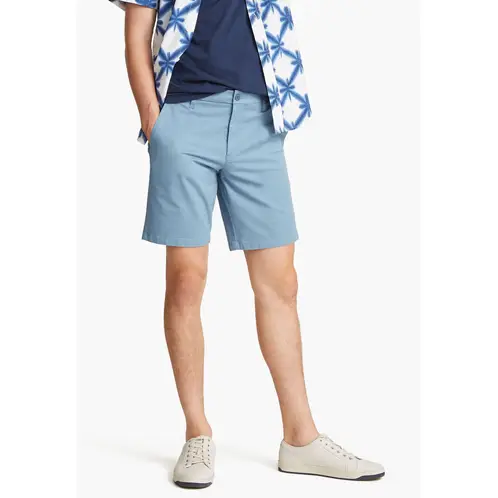 DOCKERS - Short Ultimate Solid Straight Fit Azul Claro