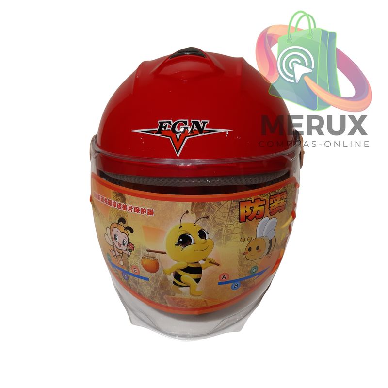 GENERICO - Caso de Moto Para Niña en Color Rojo