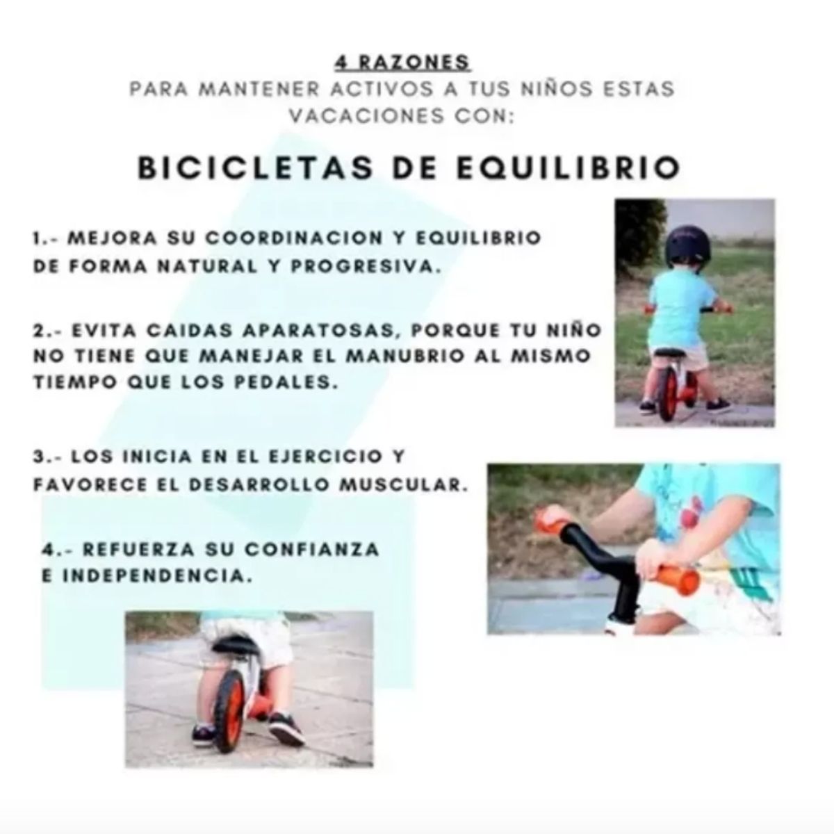 GENERICO - Corre Pasillos Bebe Bicicleta De Equilibrio Para Niños