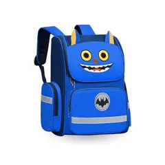 SANTU HOME & DECO - Mochila Impermeable Fantasía Escolar Azul