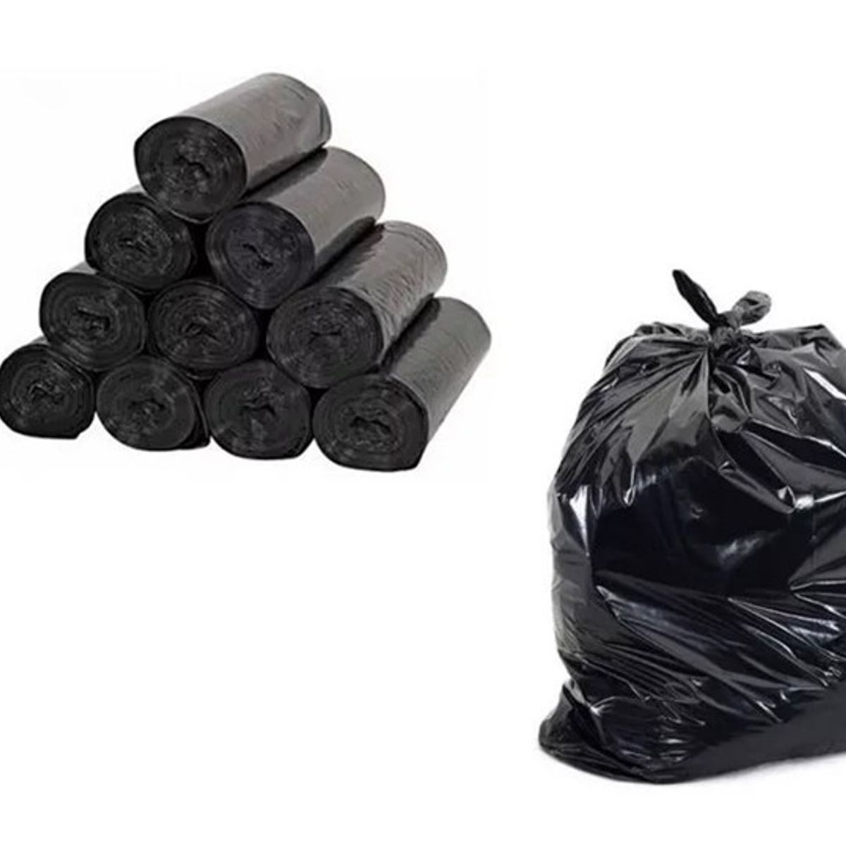 GENERICO - Set Bolsa Negra De Aseo 80 X 100 Cms 20 Unidades 120l