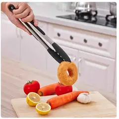 GENERICO - Pinza Cocina Parrilla 35 Cms Punta De Silicona +Regalo