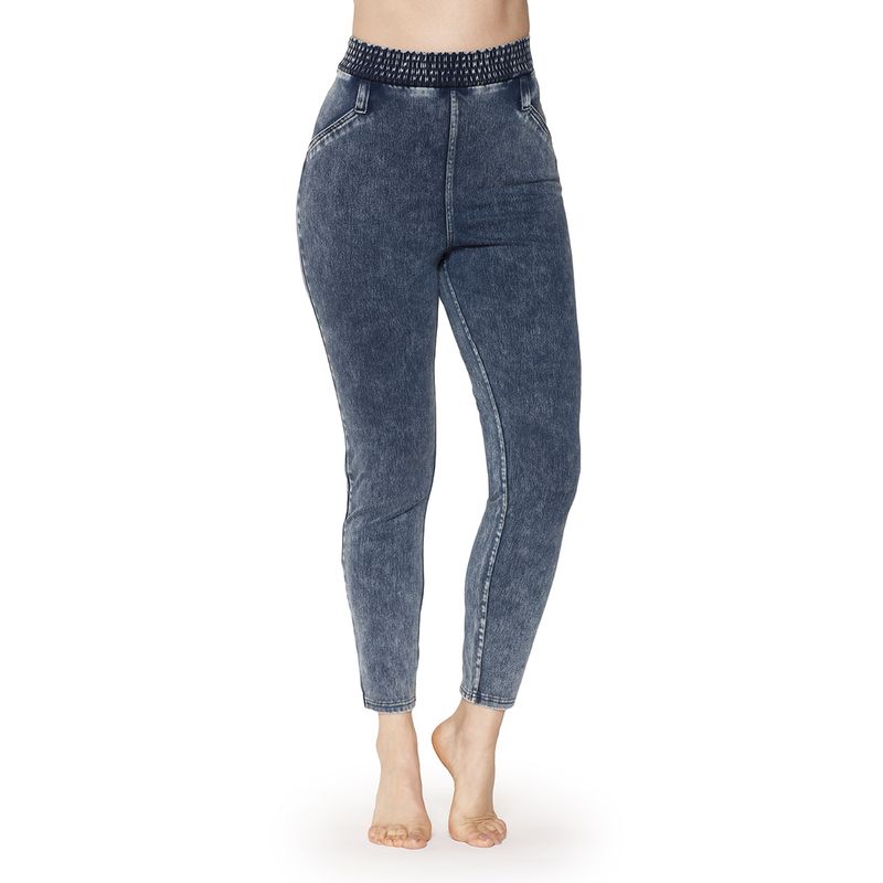 MONARCH - Leggings Mezclilla Azul Monarch