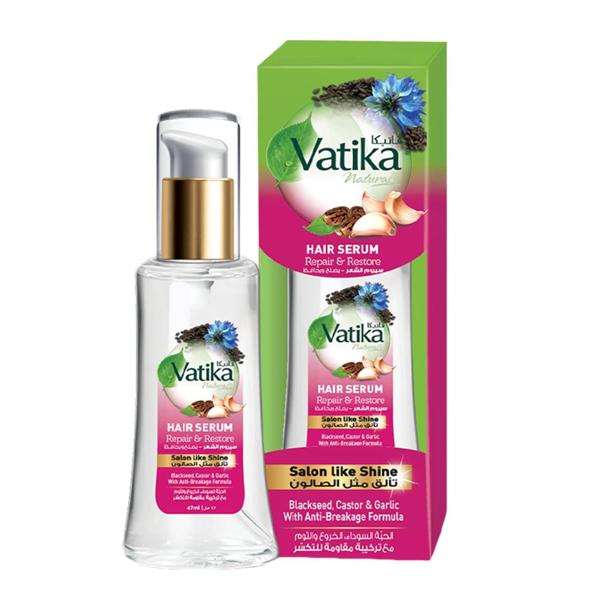 VATIKA NATURALS - Vatika Serum Capilar Reparador & Restaurador 47 ml
