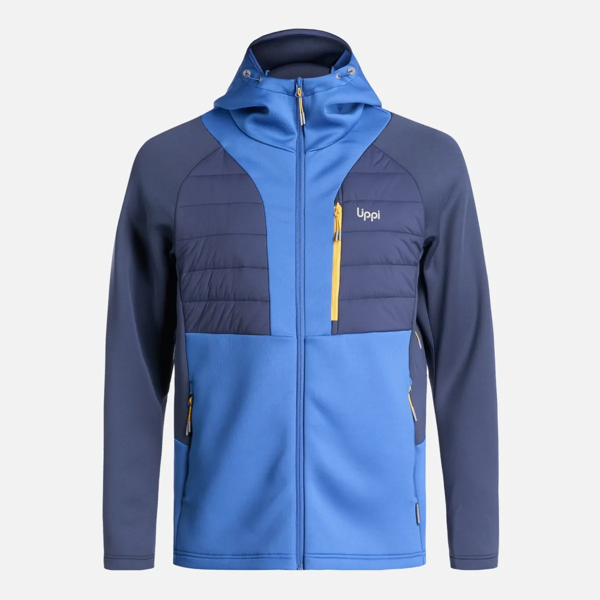 LIPPI - Chaqueta Hombre ColdMove WindBreaker SteamPro Hoody Jacket Azul Lippi