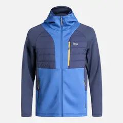 LIPPI - Chaqueta Hombre ColdMove WindBreaker SteamPro Hoody Jacket Azul