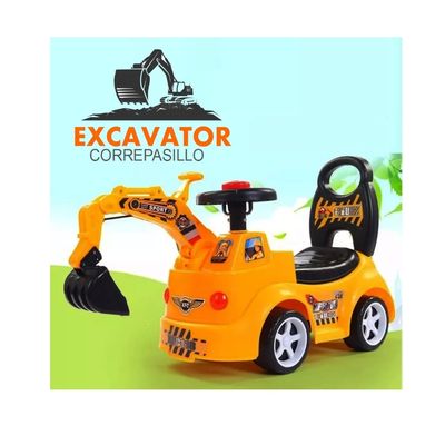 Imagen 2 del producto Correpasillos Retroescabadora Con Luz Sonido