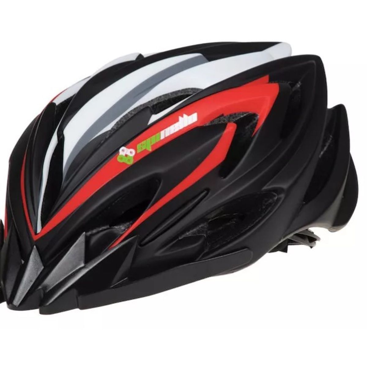 GENERICO - Casco De Bicicleta Mtb Spinello Mv17 Talla L-xl Negro y rojo
