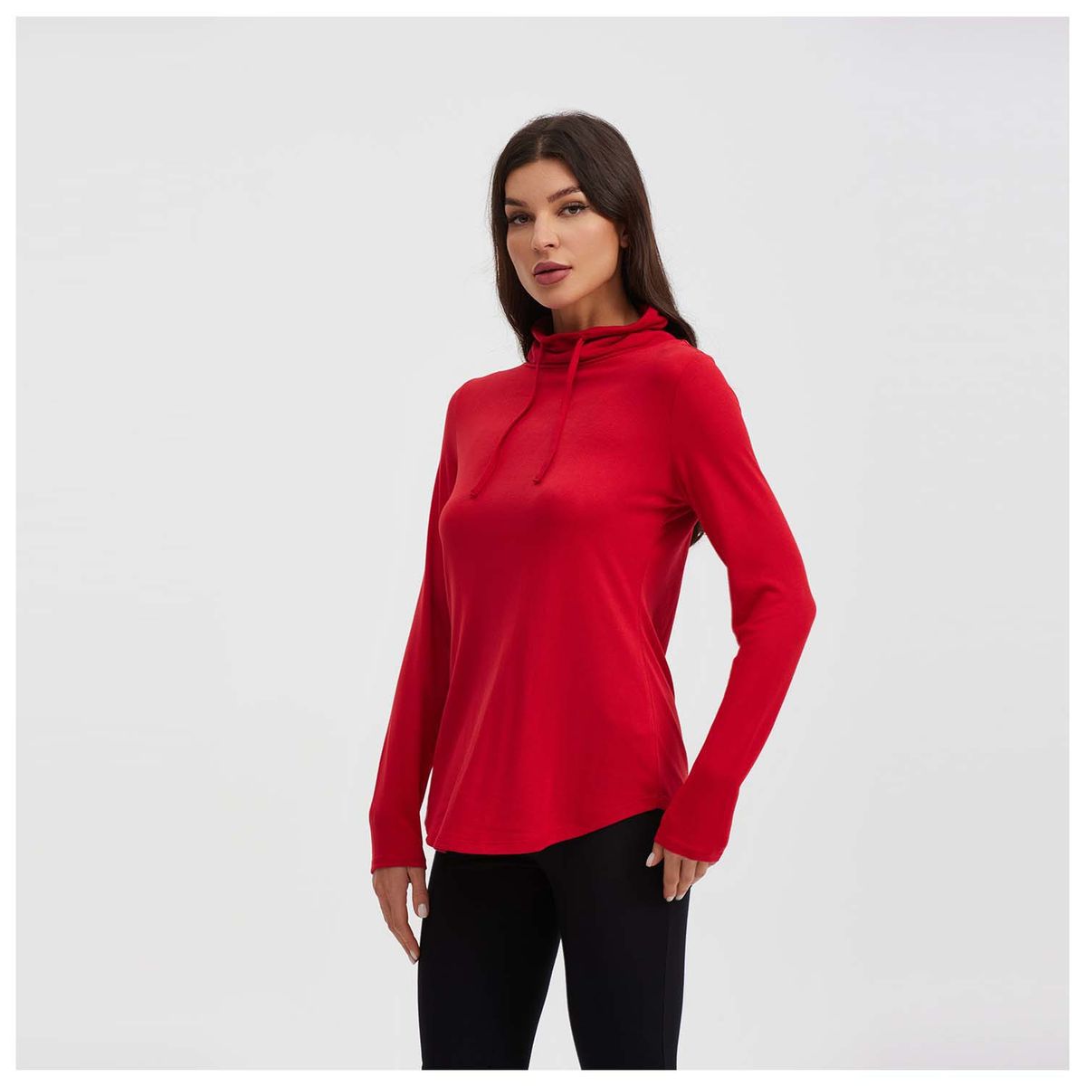 FASHION'S PARK - Sweater Mujer Con Bolsillo Gris Melange Fashion's Park