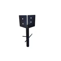 GENERICO - Anclaje para pilar de madera 4x4 (bruto)